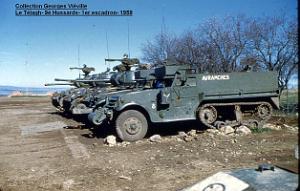 x- annexe photo 056- Half track 05- 9e Hussards- Photo Vieville